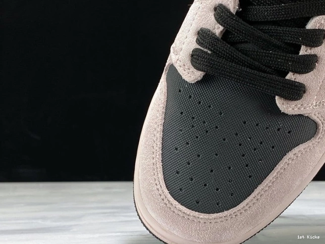 1st Kicks Shoes Powder 1 BQ6472-602 Air Jordan Dirty (W) Iridescent Mid 0804
